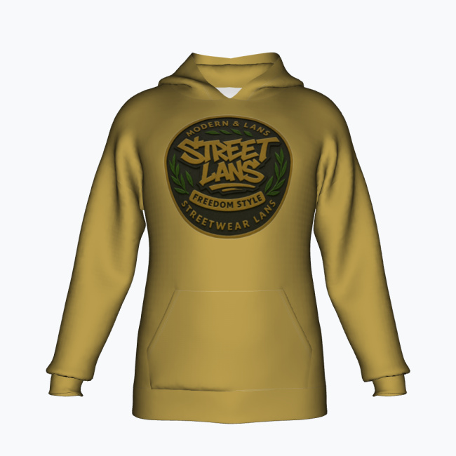 Hoodie Oversize Gold