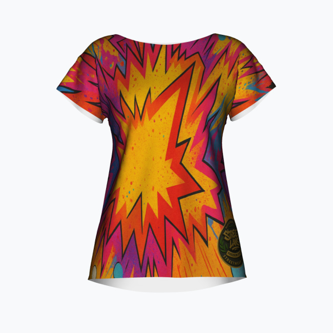 T-shirt damski typu butterfly Kaboom